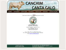 Tablet Screenshot of canchimcantagalo.com.br